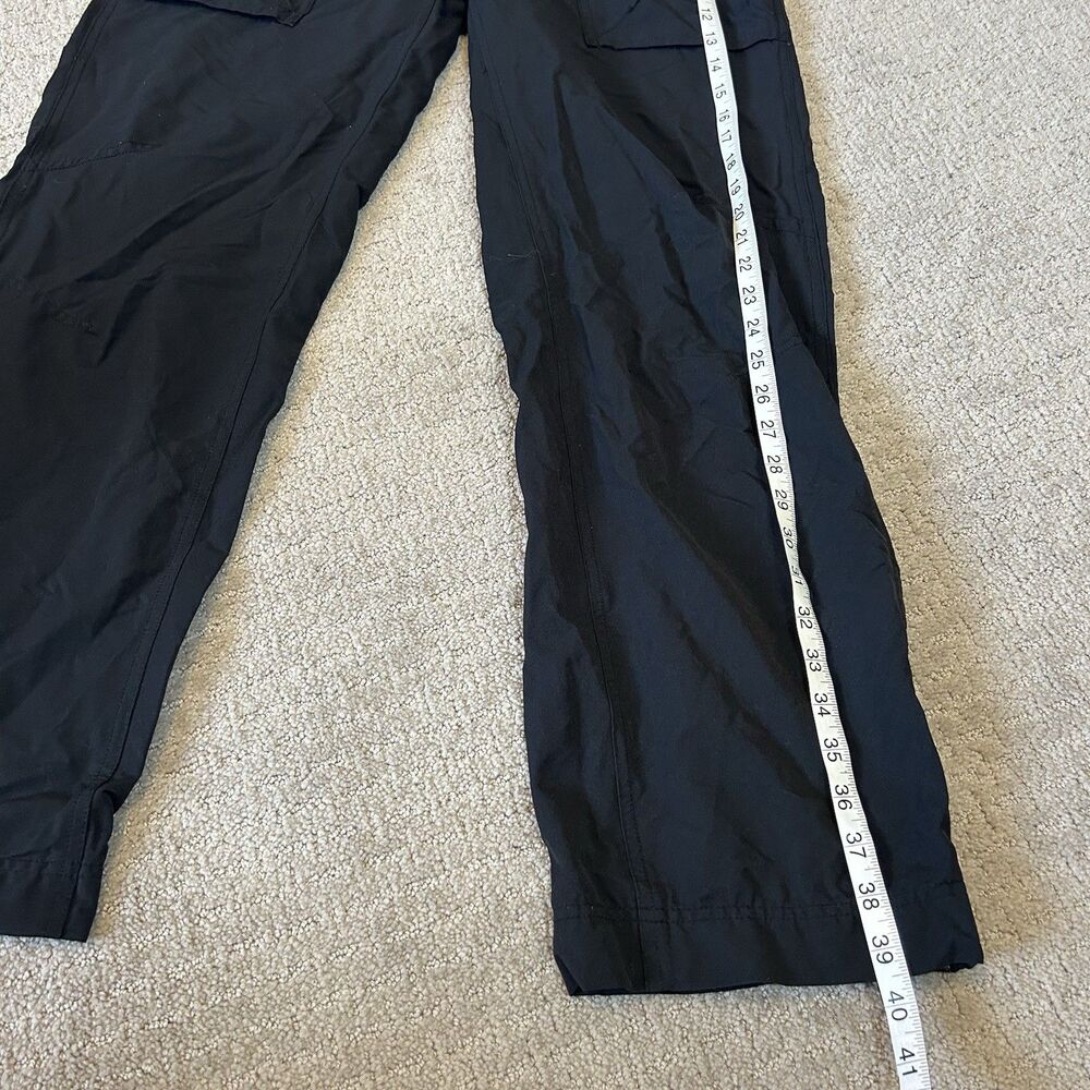 REI Pants Women's 8 Black Nylon UPF 50 Hiking Outdoor Gorpcore Ankle Zip Fishing - Picture 12 of 13